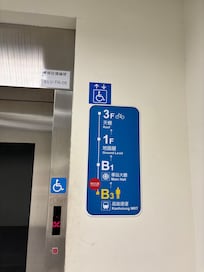 Do not use escalator after mtr exit, use this elevator take to right away to hotel