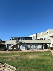 View of Hotel from the side.