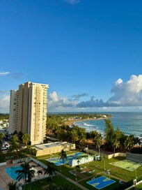 Balcony views in the morning