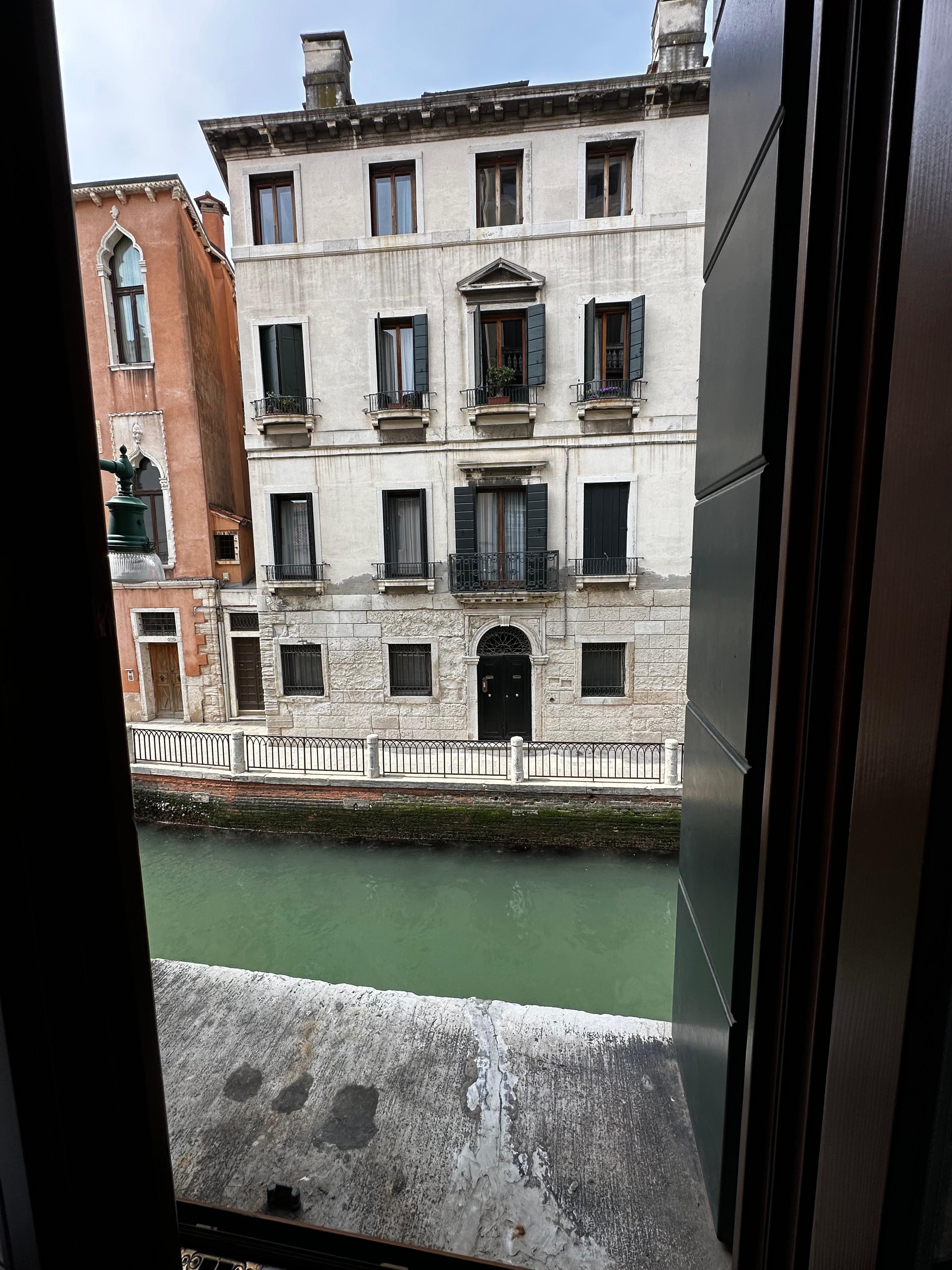 Canal view from room 
