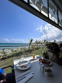 Buffet restaurant view