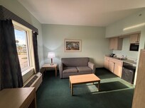 Living Room - I believe the couch was also a pullout bed