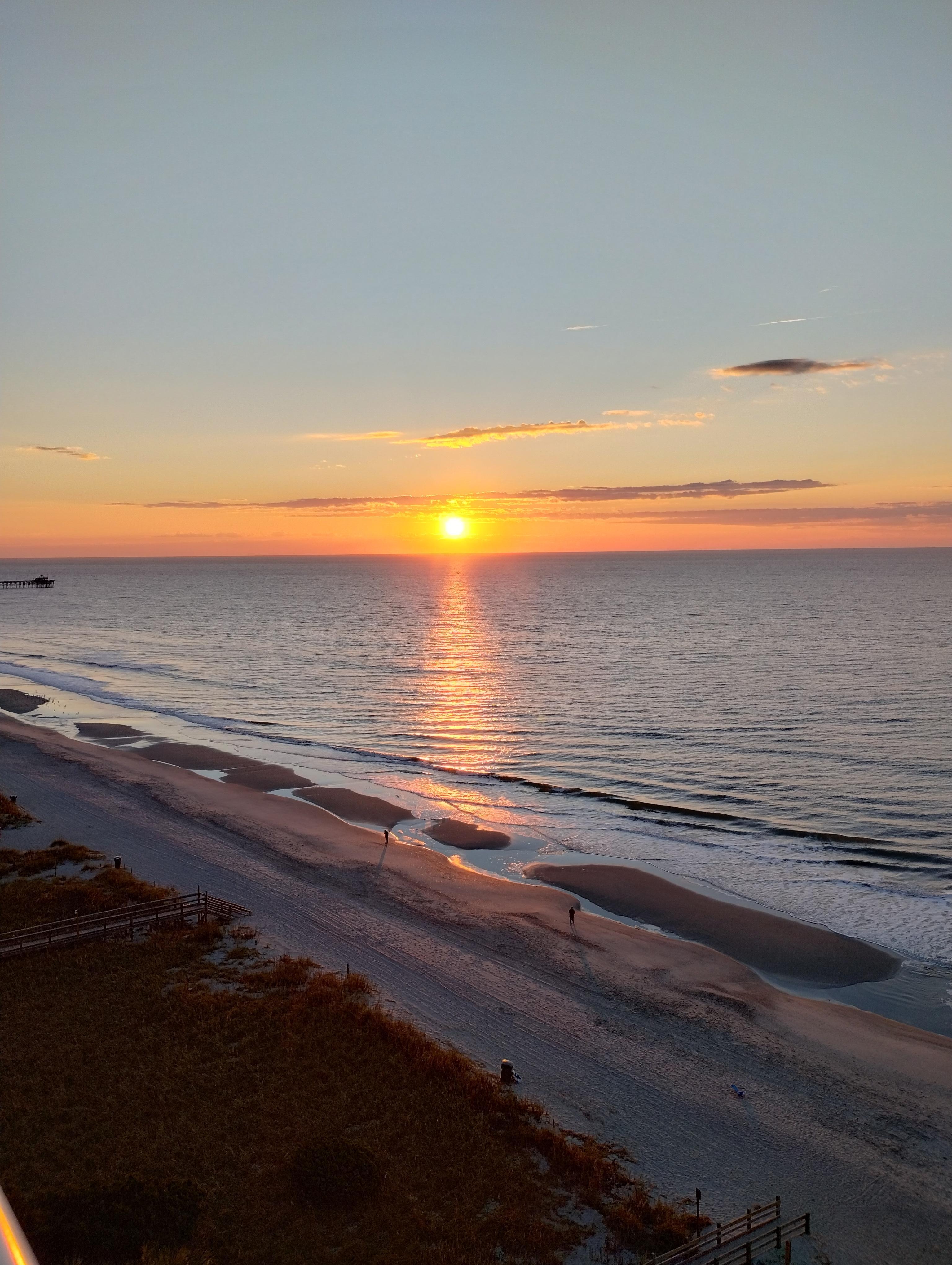 One of the beautiful sunrises.