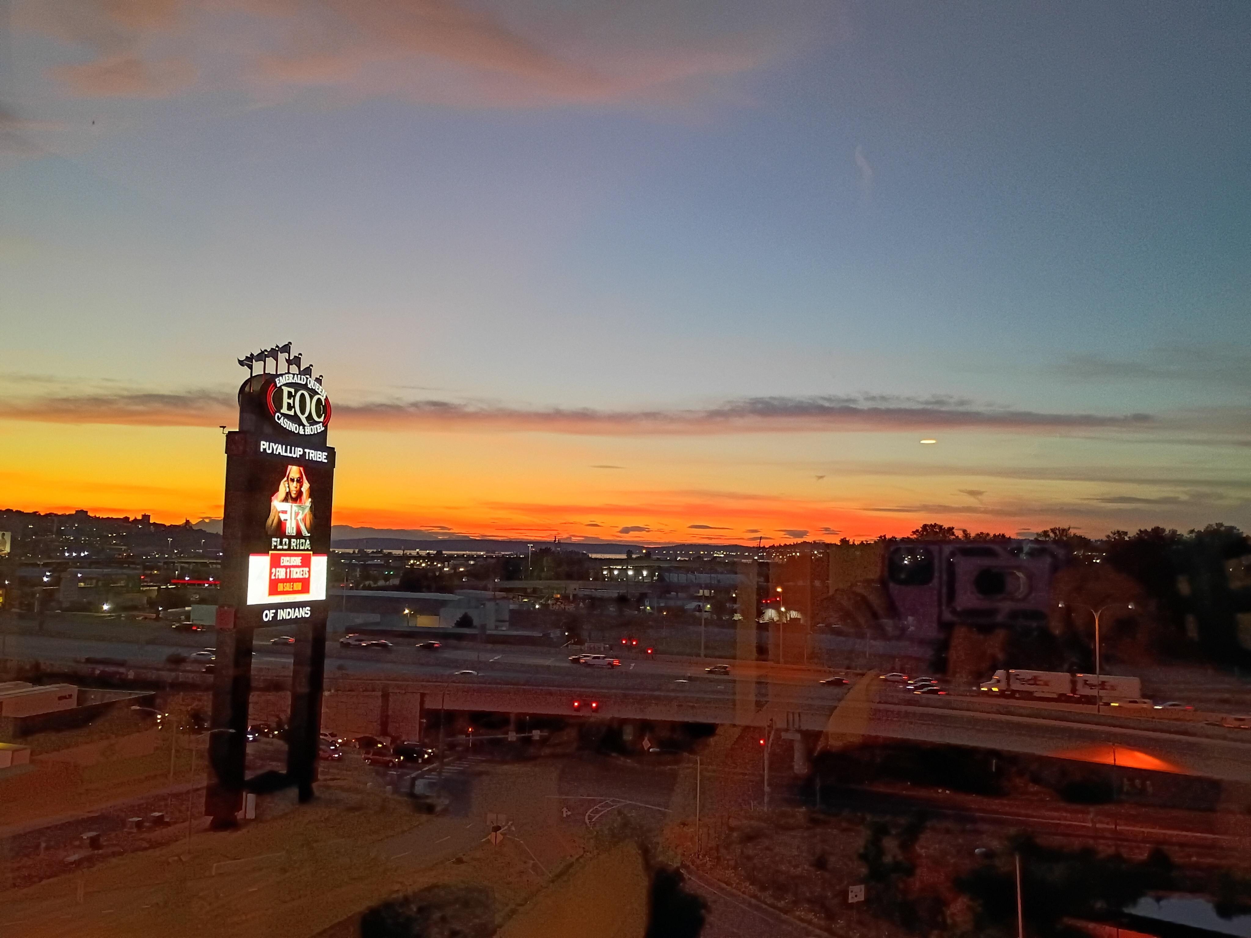View from 5th Floor, Sunset 🌇
