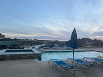 Lovely view from patio.