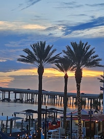 Beauty sunset at Boardwalk