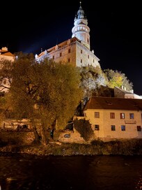Room view at night.  Amazing!
