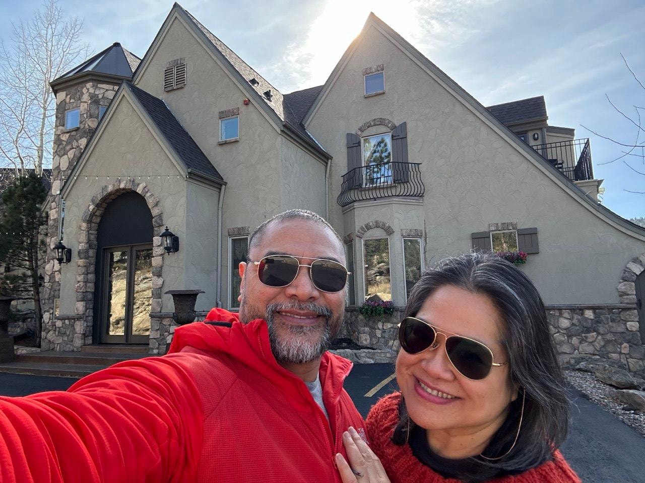 Make sure to slow down after you make your U-turn so you don't miss the driveway!