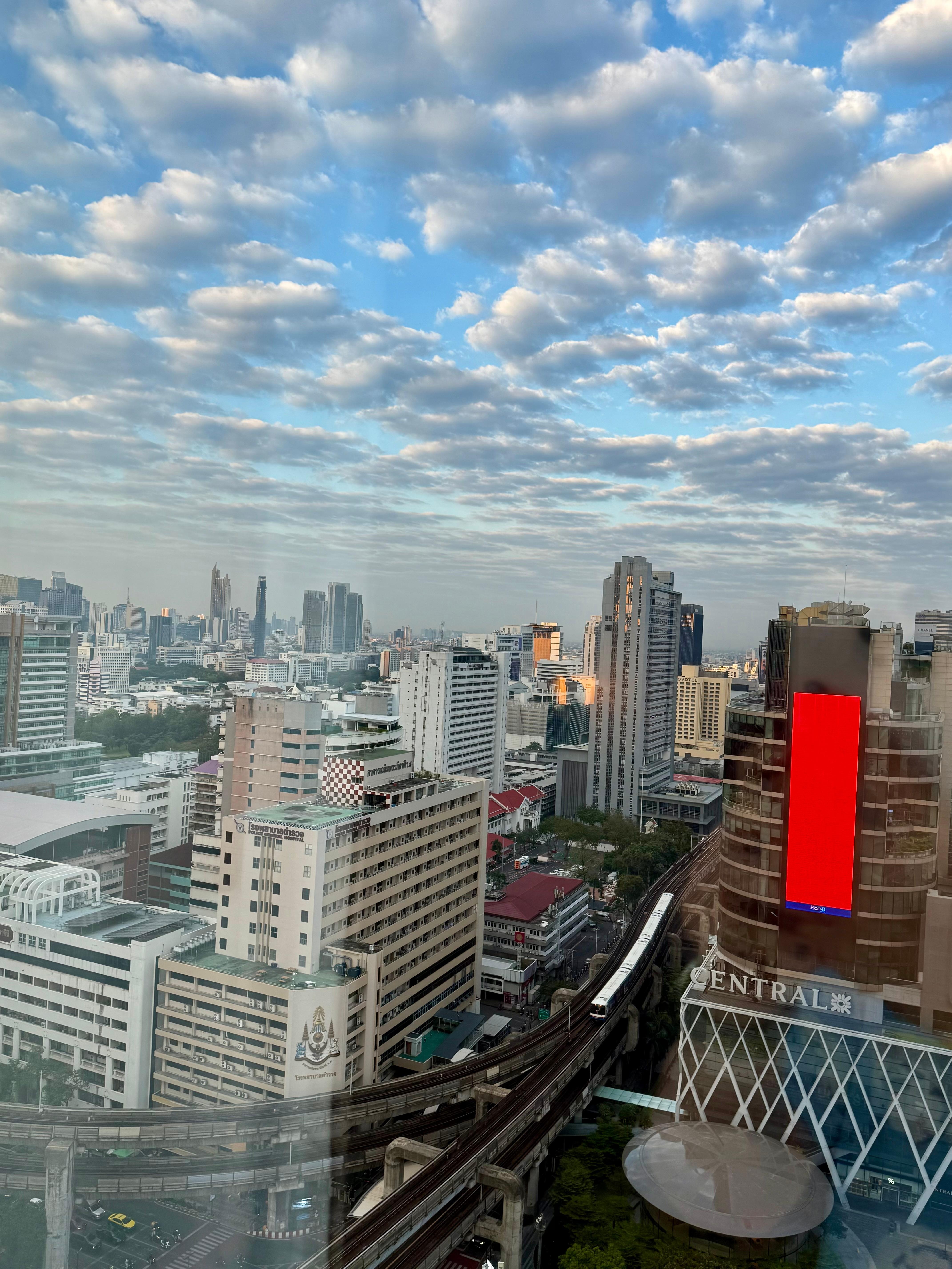 Nice city center view