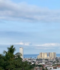 View from the rooftop patio