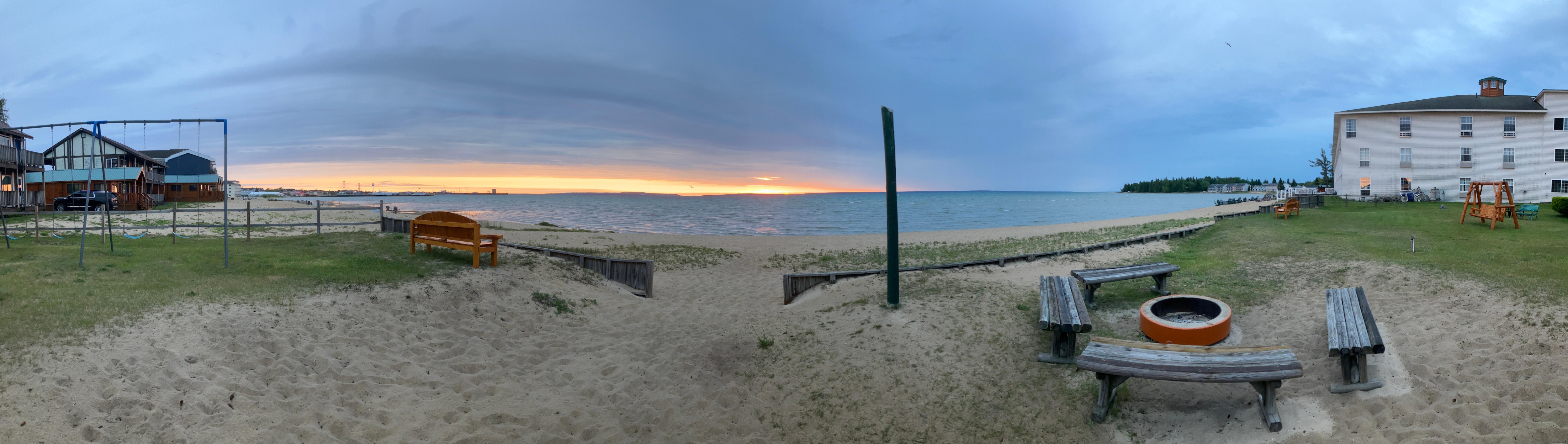 Great private beach