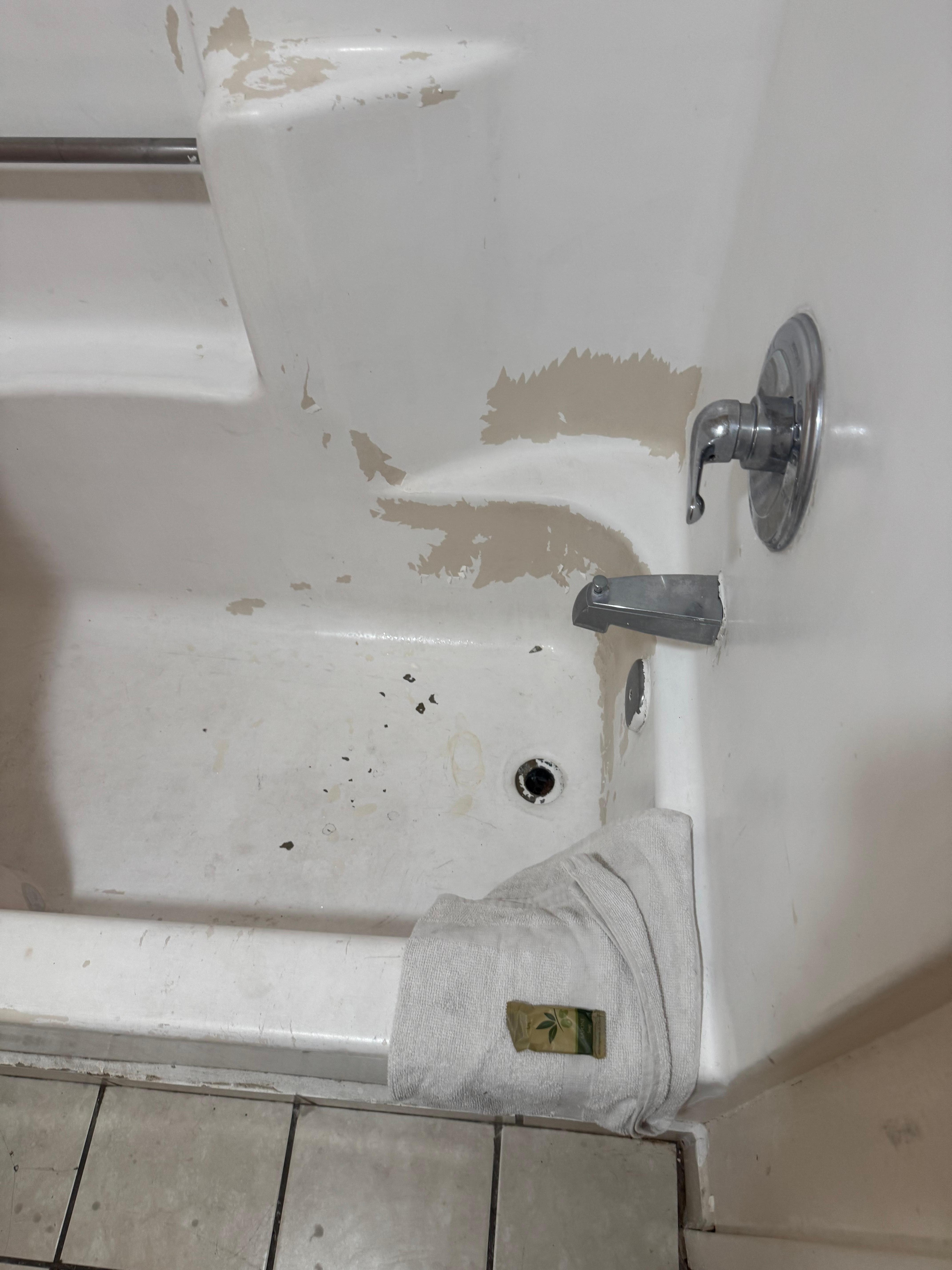 Unclean , needs to be replaced 