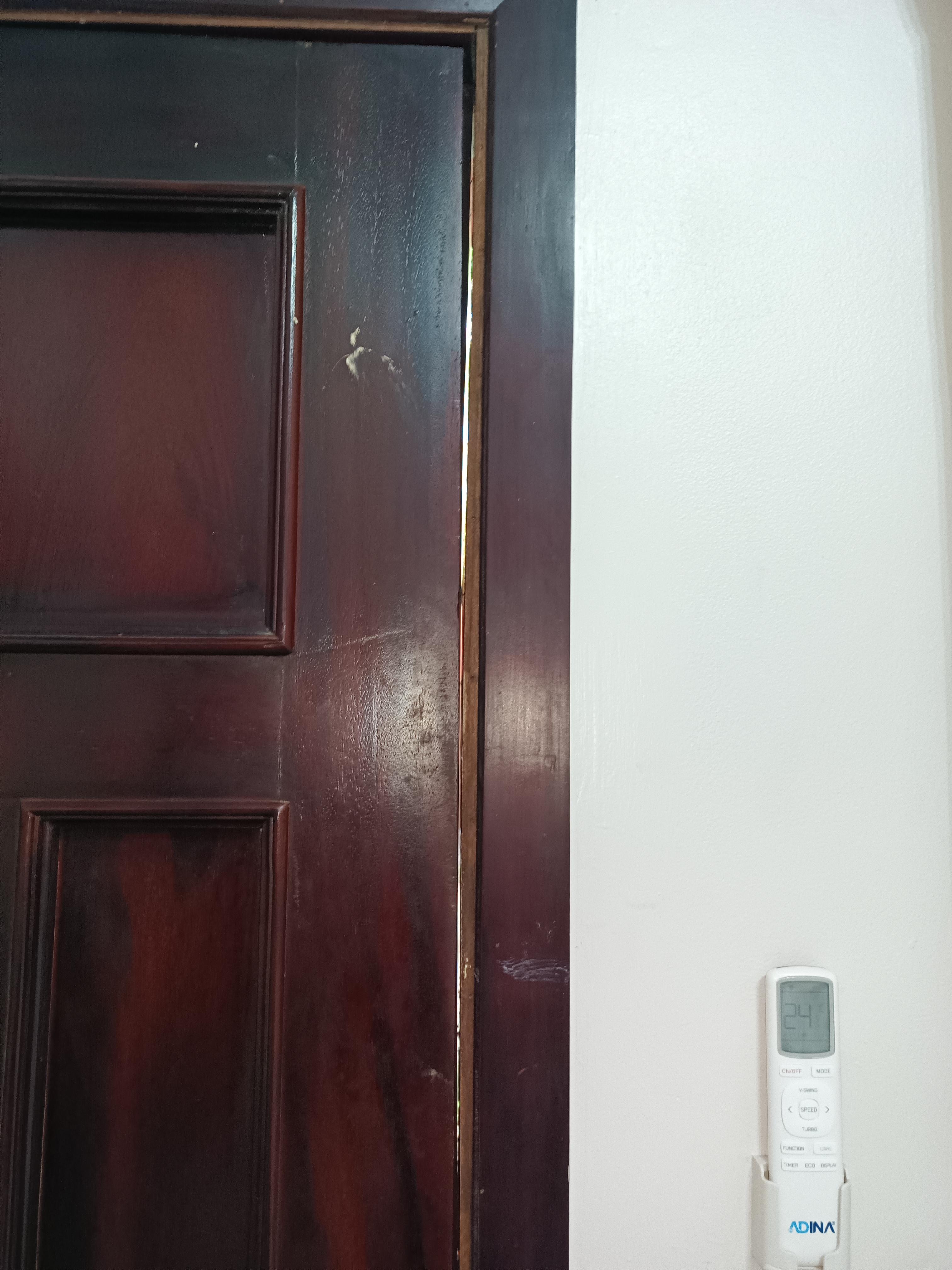 Door opening that let all the mostitos in .