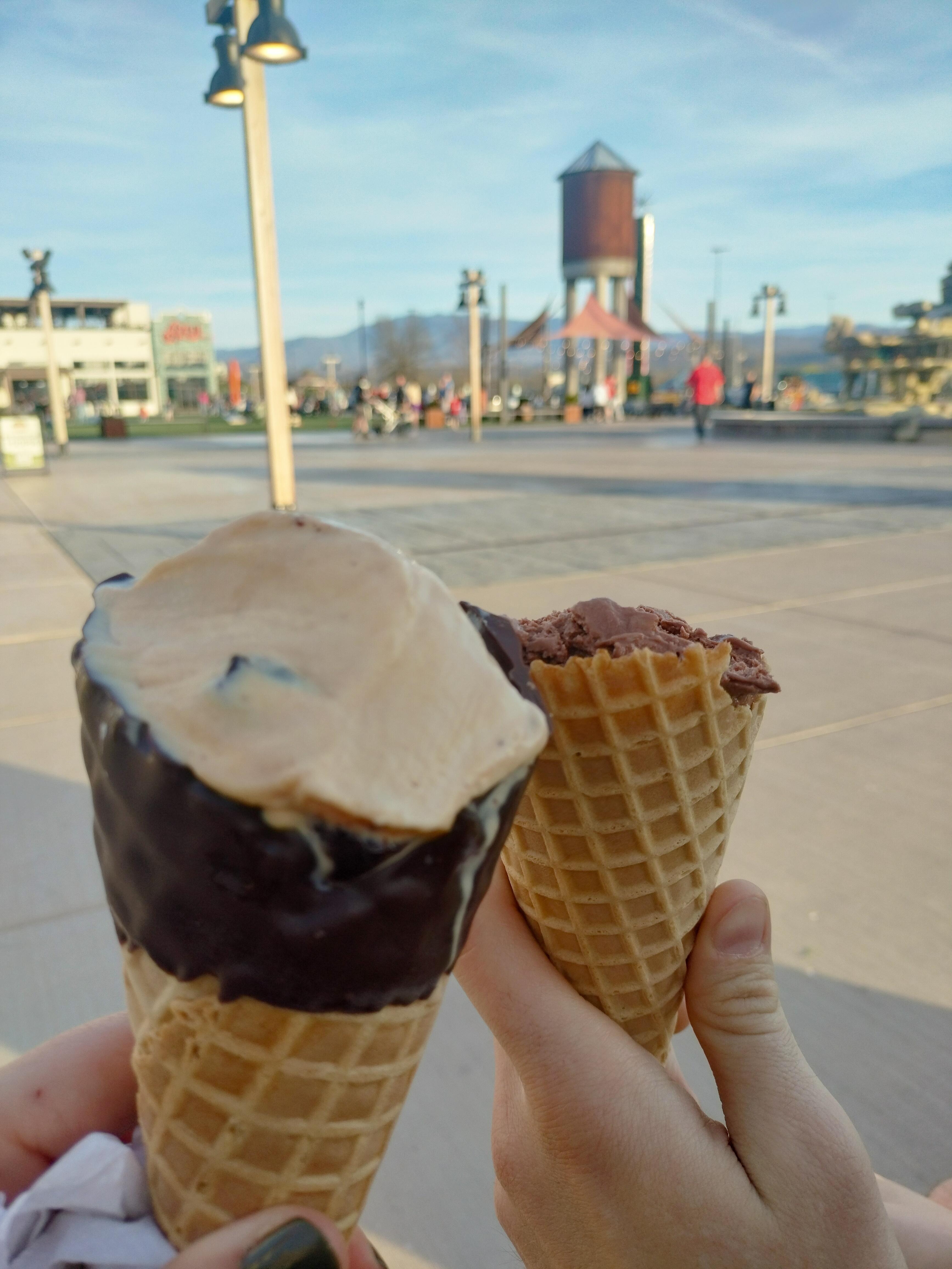 Near by ice cream spot, delicious!