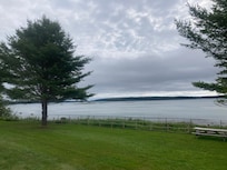 View from back of hotel.