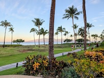 Beautiful walkway along the beach