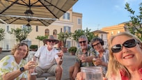 First day drinks on the roof top