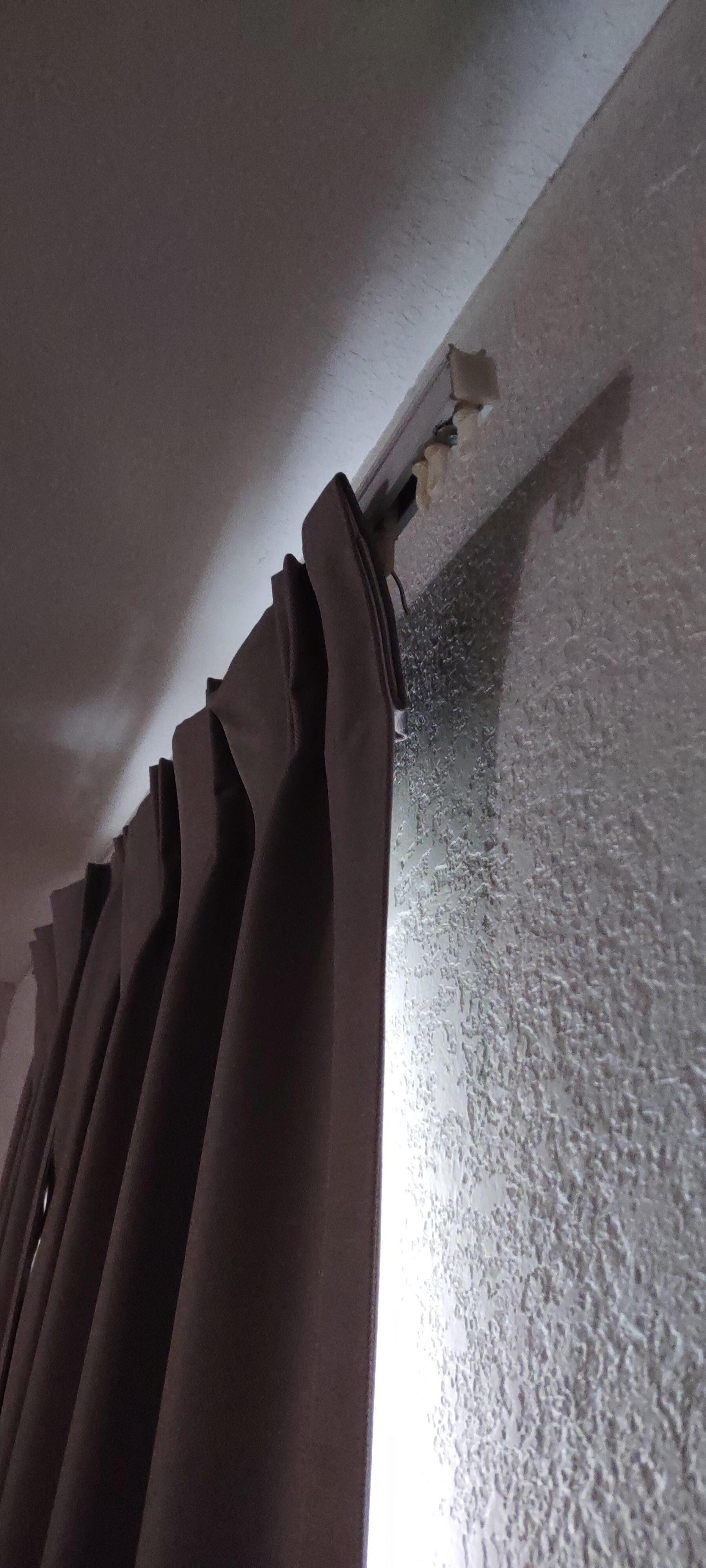 Broken curtain rod 