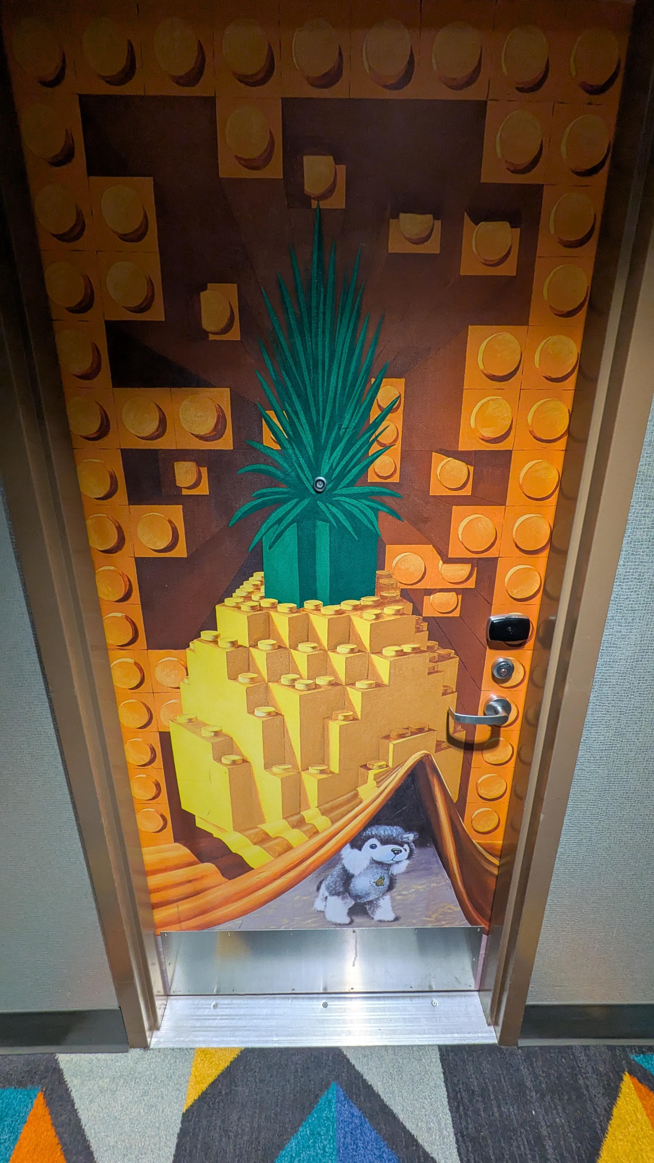 The door