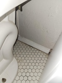 Bathroom was not clean.