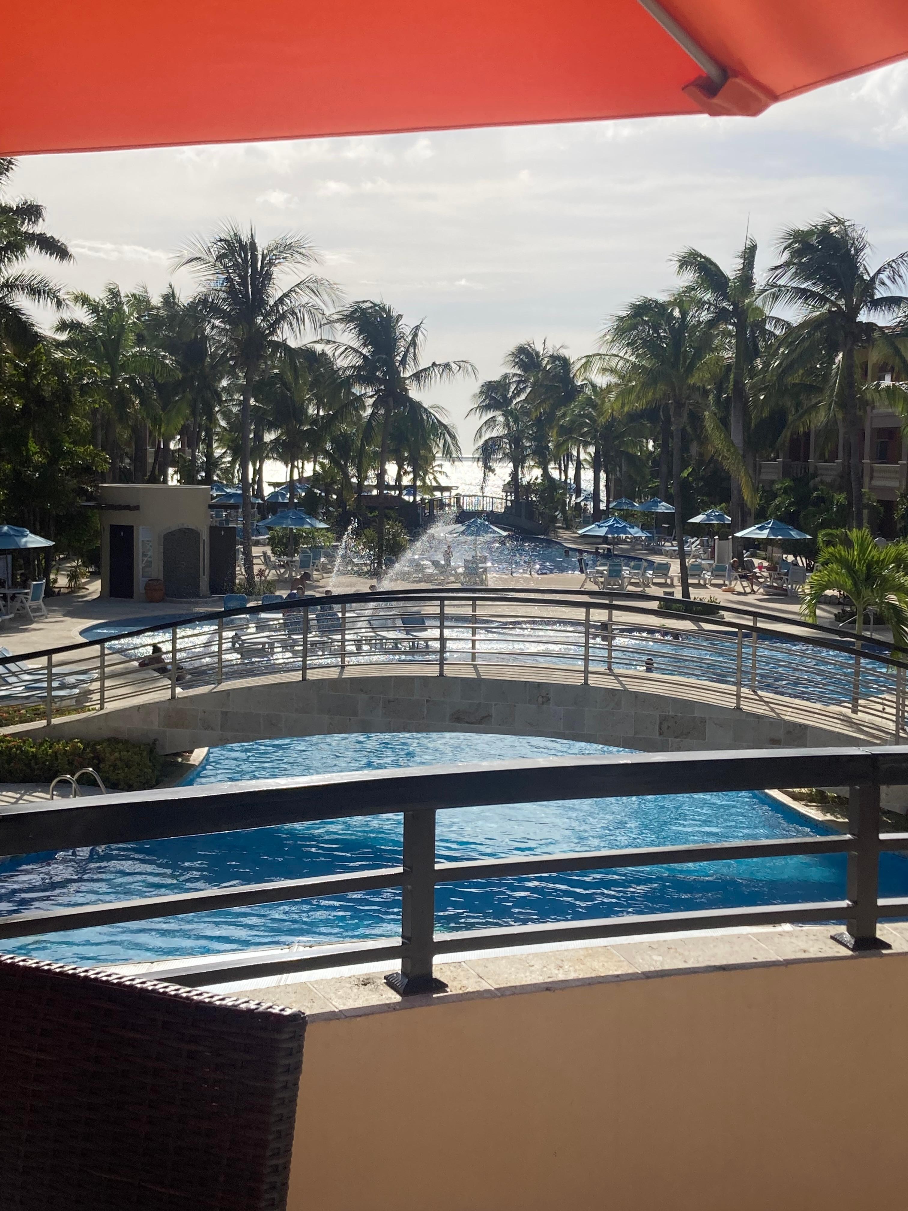 View just outside of the lobby 