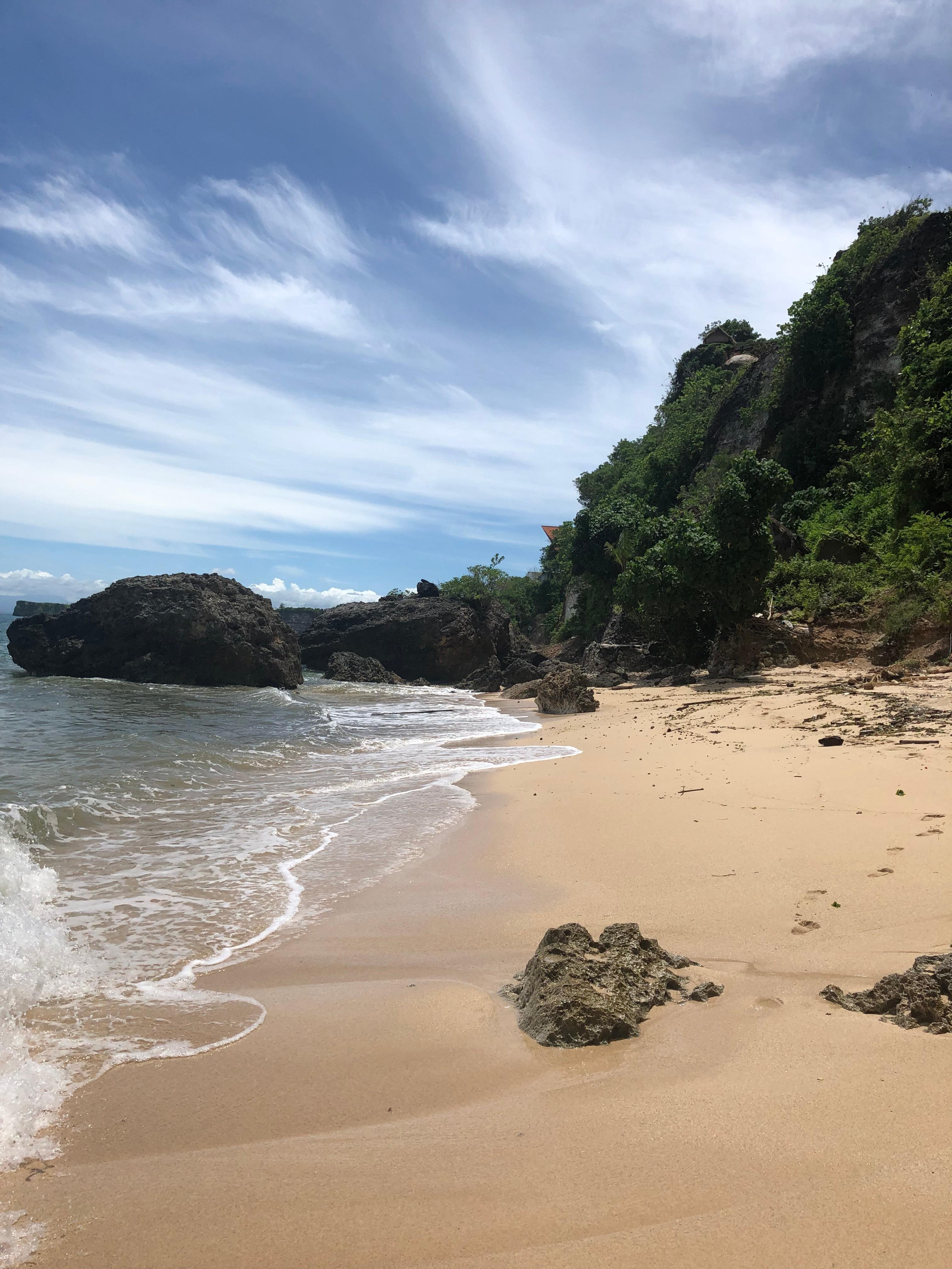 Hidden beach nearby