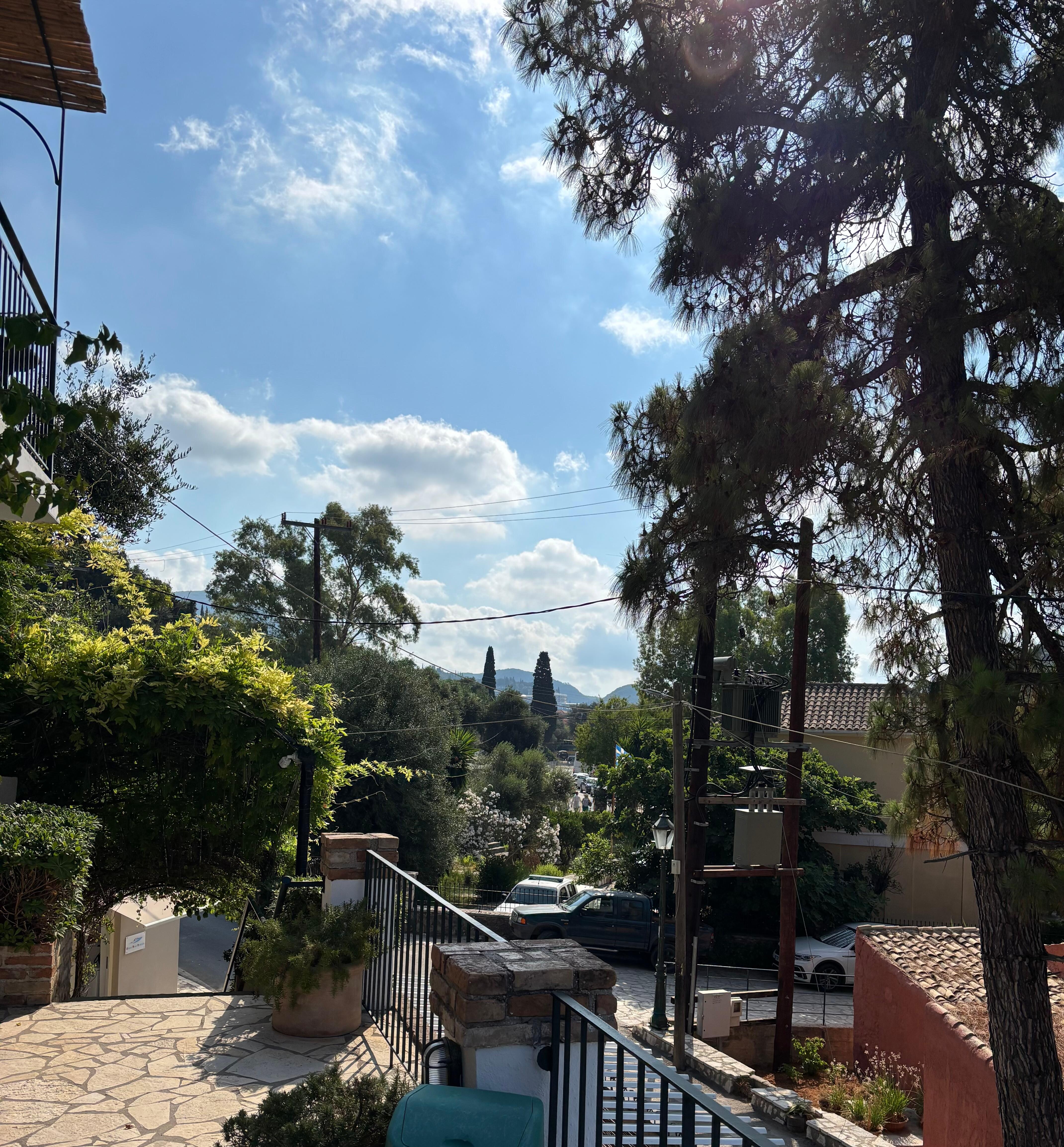 View from the balcony