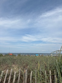 Beach from the boardwalk