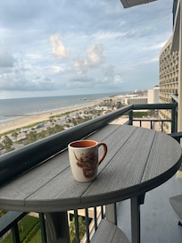 View from the balcony