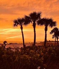 Incredible sunset from the deck area