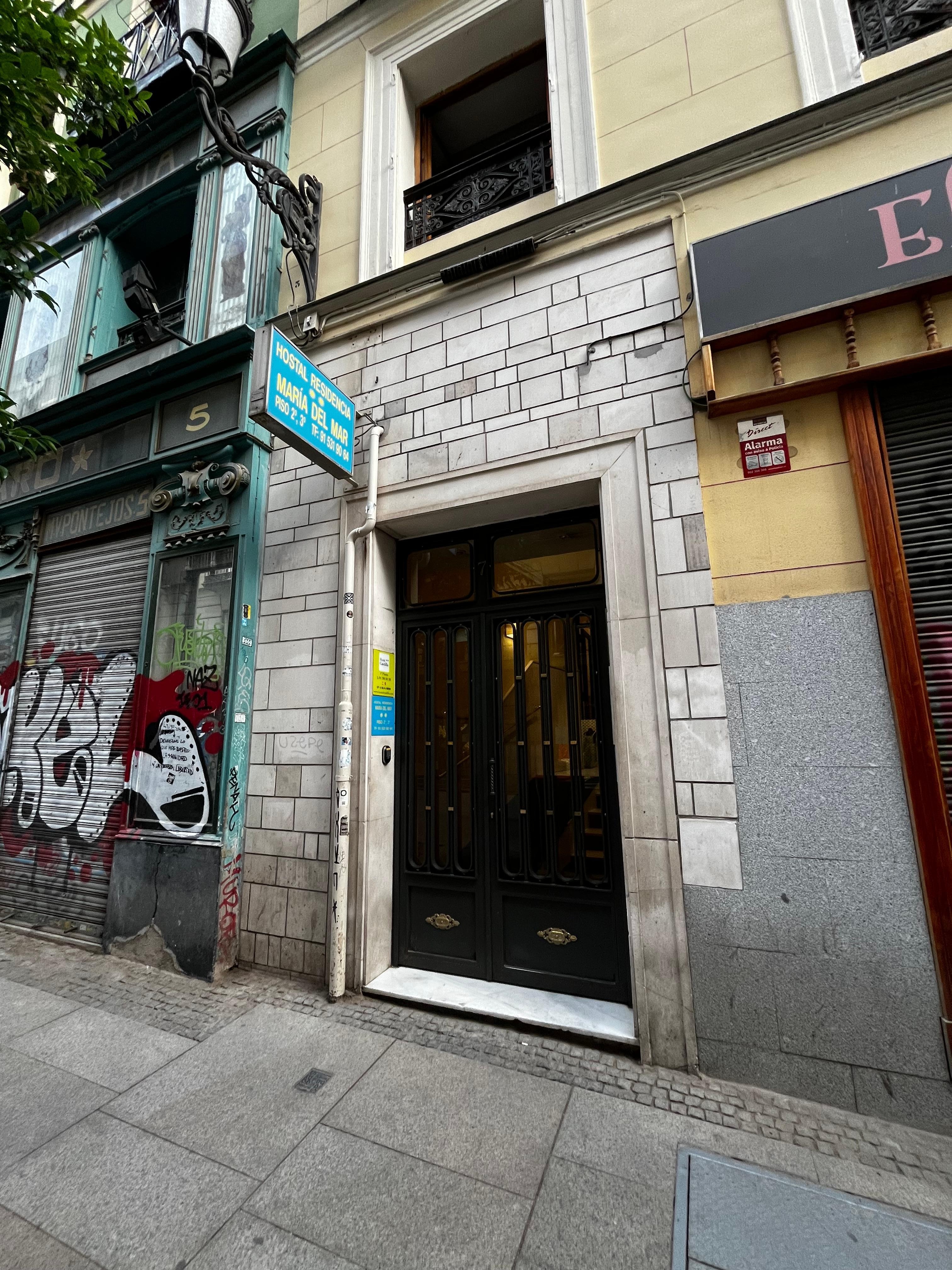 宿泊した部屋のある建物