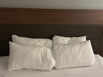 The most uncomfortable pillows I’ve slept on.