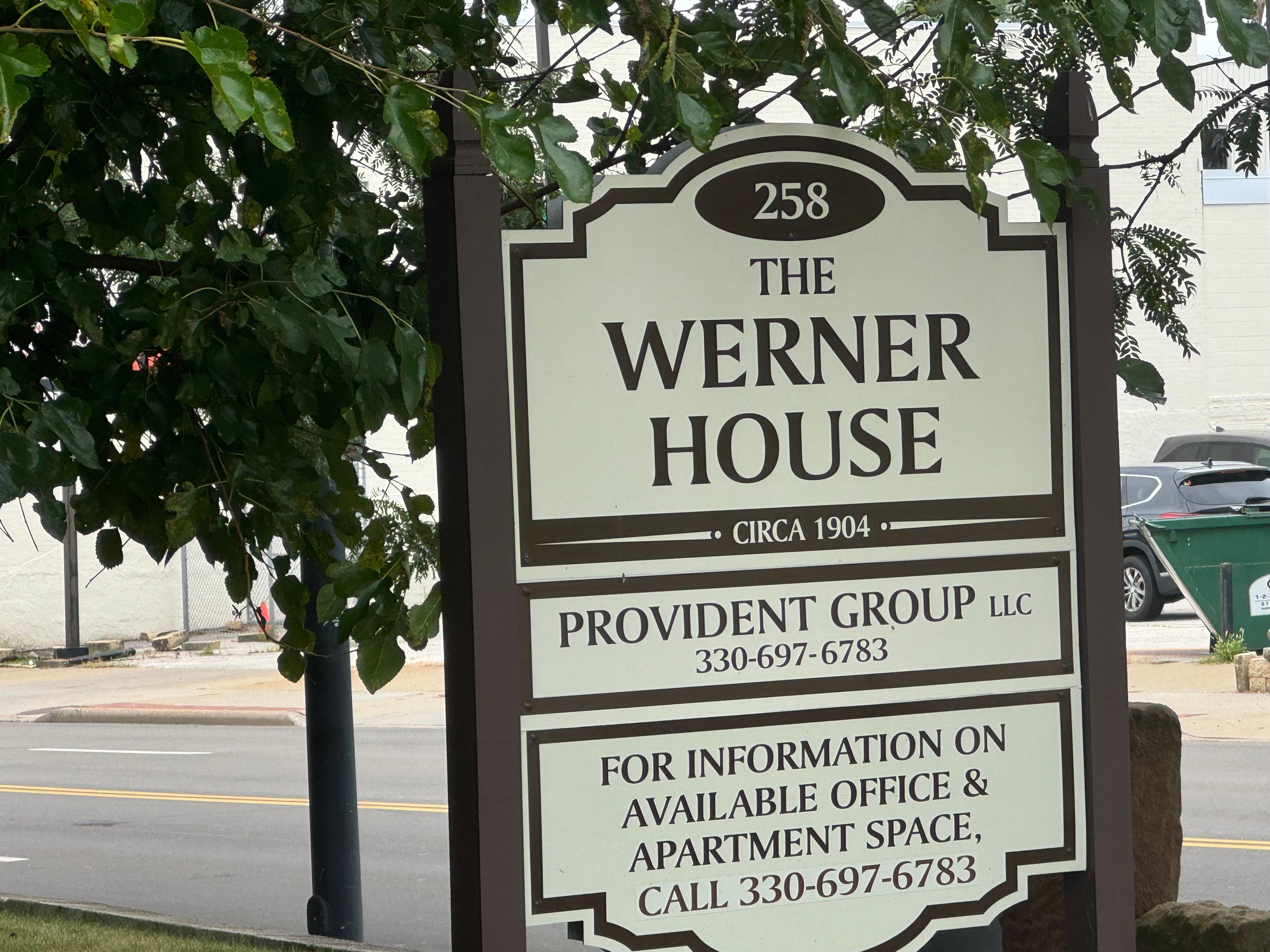 Out front signage to alert you to the property 