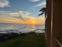 Sunset from condo balcony