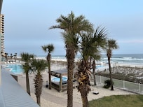 View from balcony.