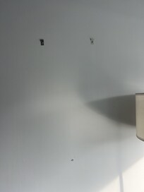 a place where a photo should be that wasn't there.