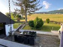 View from the living area balcony.