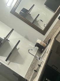 Nice that they have a full kitchenette, stove, fridge, microwave etc