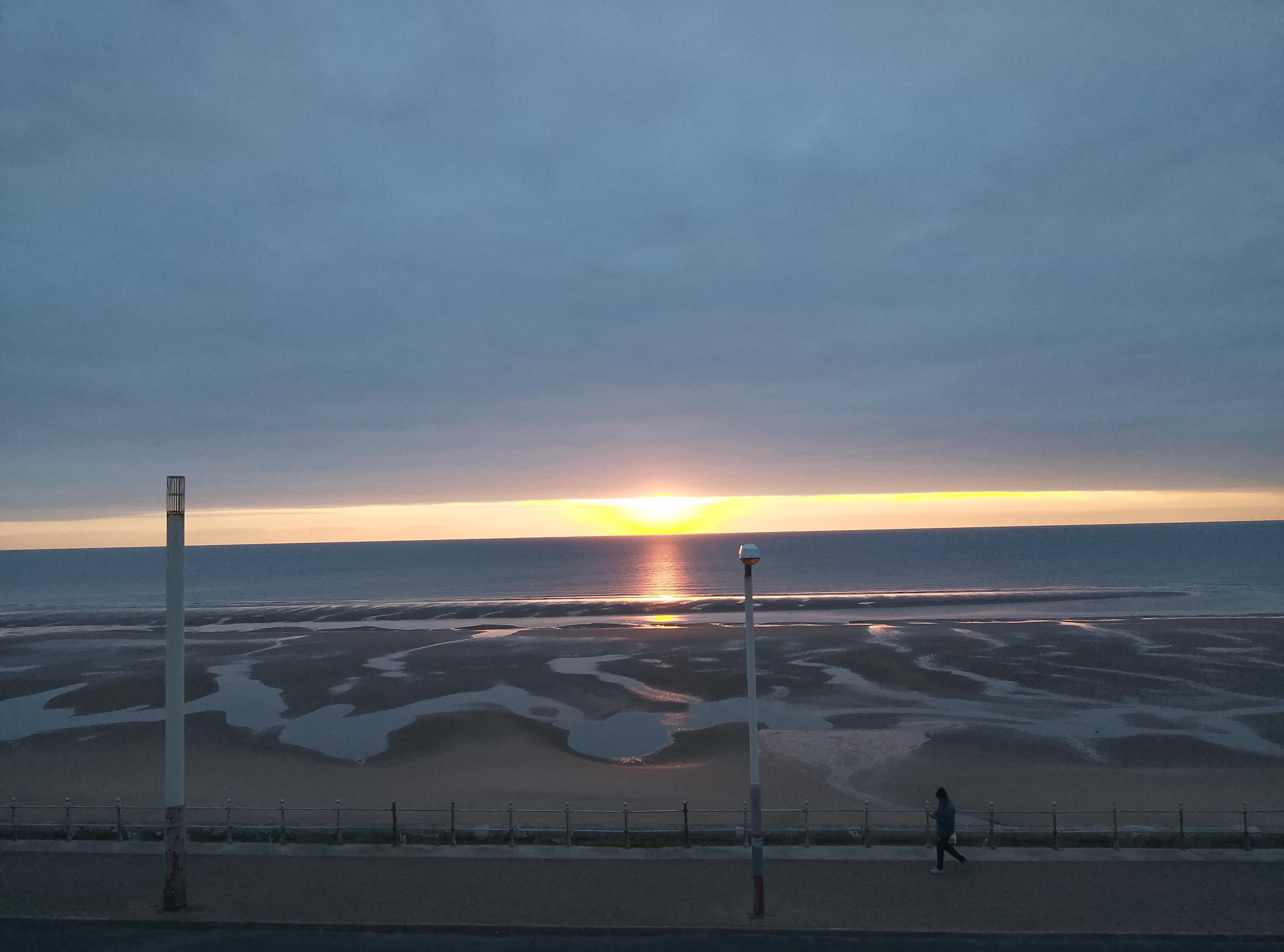 View from my room at sunset.