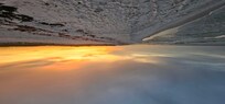 First nights sunset.