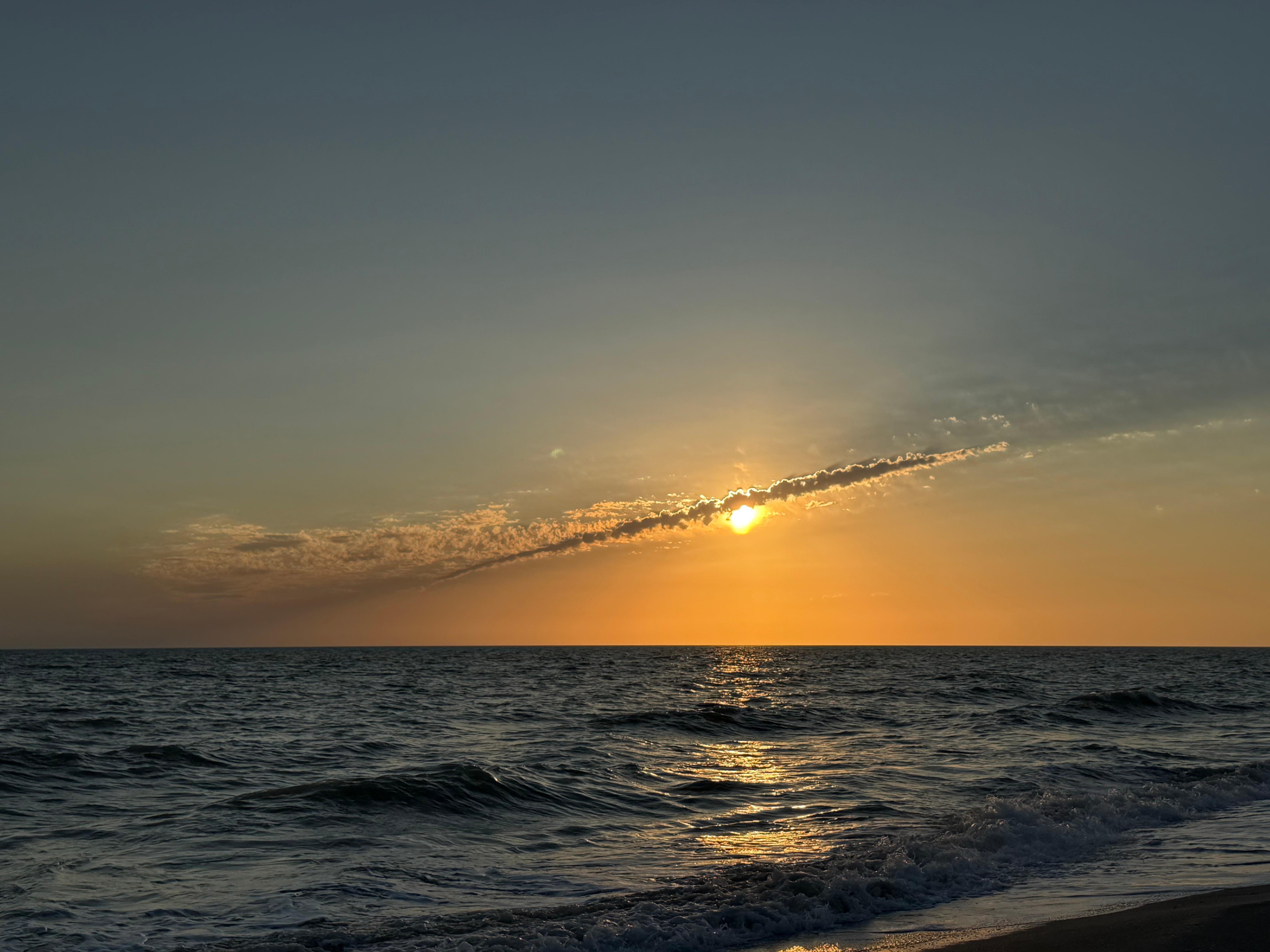 One of many beautiful sunsets.