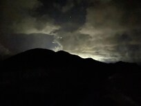 Point Udall at night, picture doesn’t do justice.