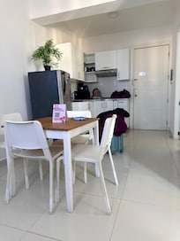 This is the “junior suite.” Also, be prepared to buy your old cleaning products and supplies. They clean only every 3 days.