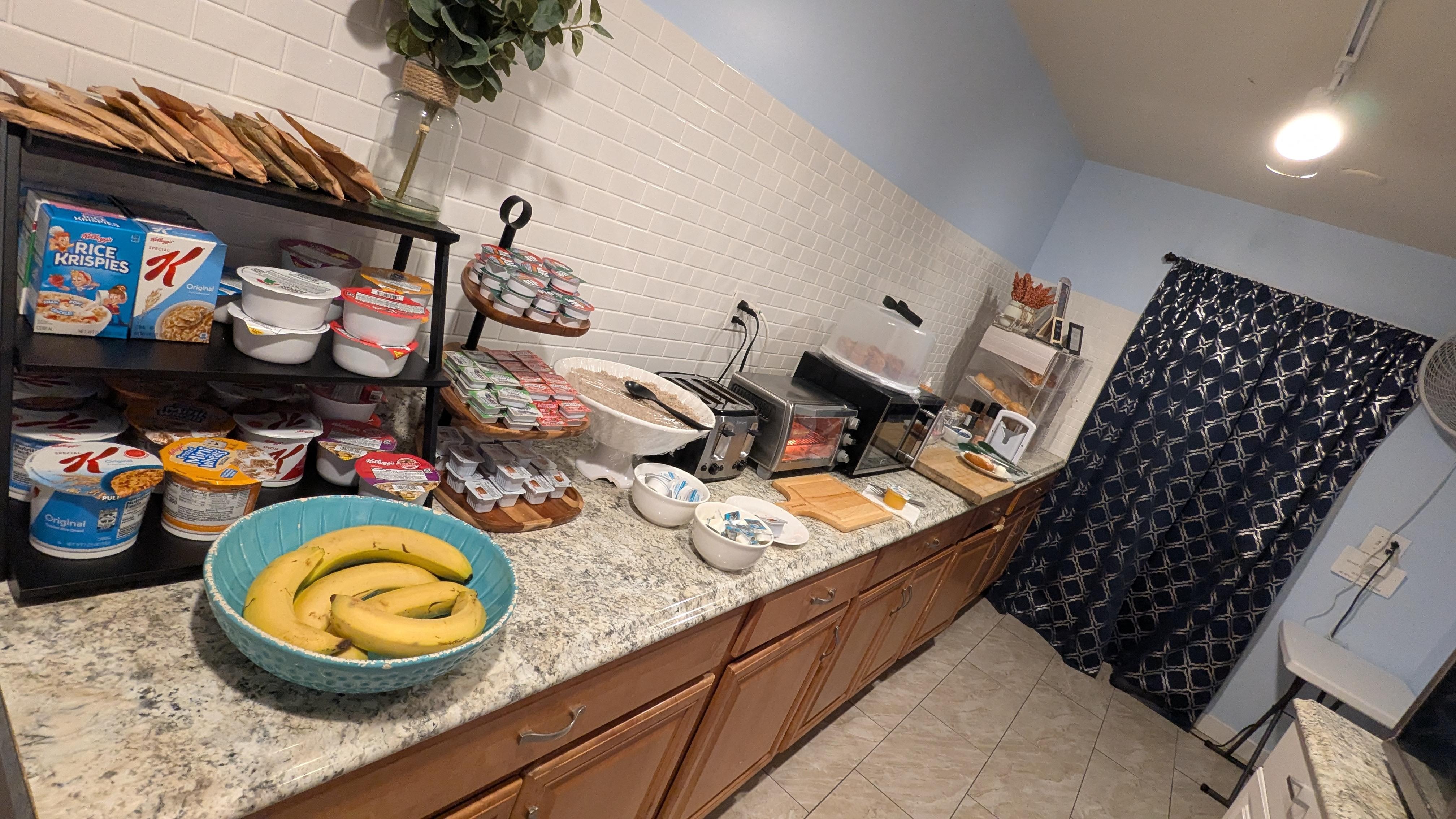 The continental breakfast