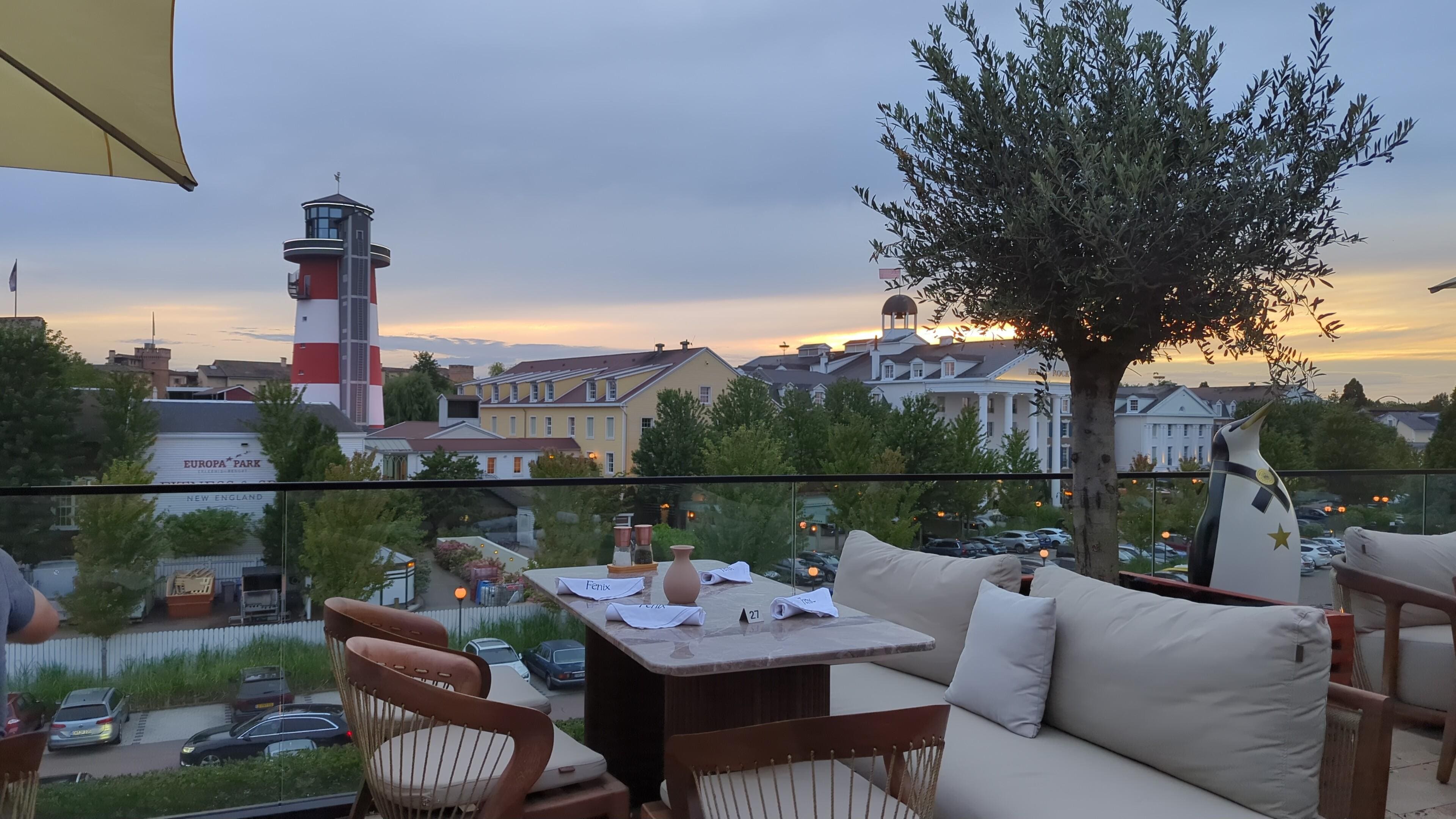Rooftop restaurant
