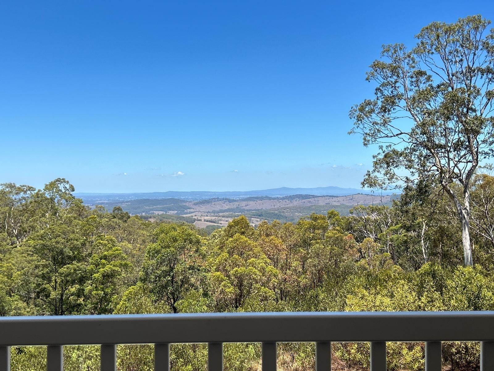 A view from the balcony 