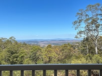 A view from the balcony