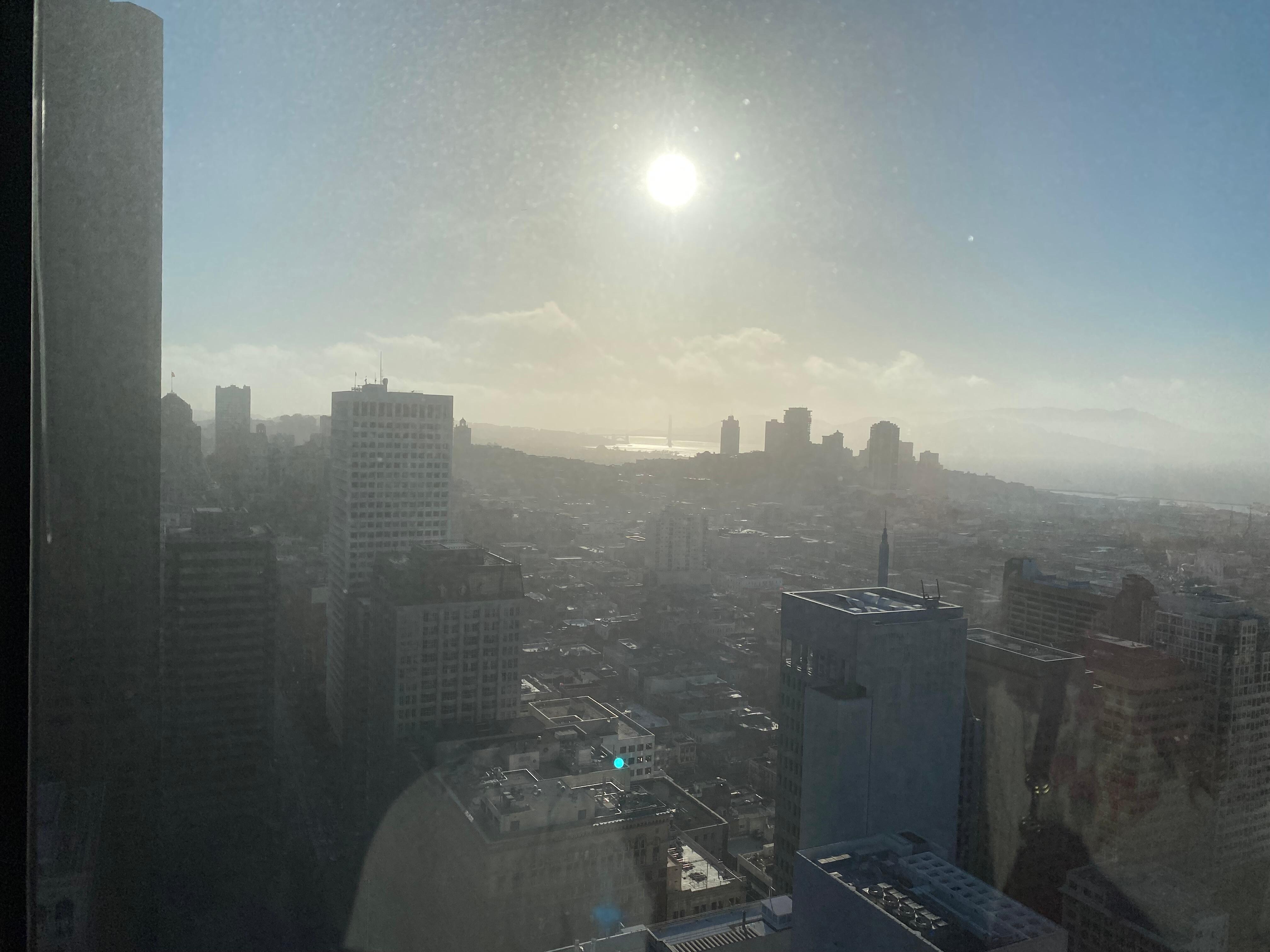 Golden Gate Bridge view.