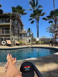 Pool was just a few steps away from our room.