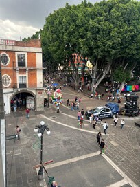 View from the balcony